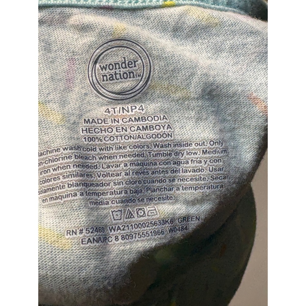 Wonder Nation The Childrens Place Girls 4T-5T Summer Dress Lot Daisy Leopard - Picture 10 of 10